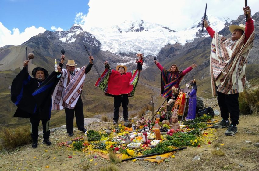  Con pago a la tierra Junín celebra año nuevo andino en área de conservación Huaytapallana