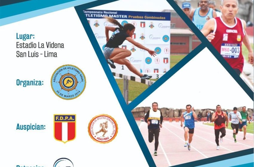  DEPORTES: Se realiza IV Campeonato Nacional de Atletismo Máster de Pruebas combinadas.