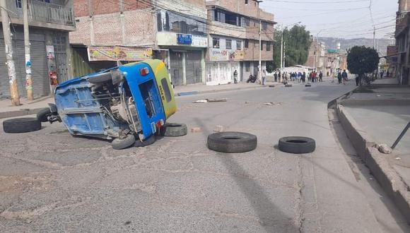  Incidentes de violencia se registró durante paro de transportistas.