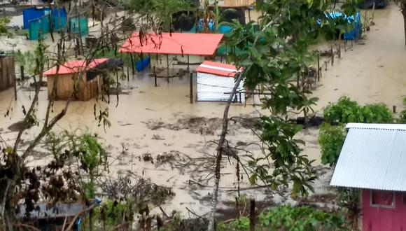  Fuertes lluvias afectan viviendas y carreteras hacia el Vraem.