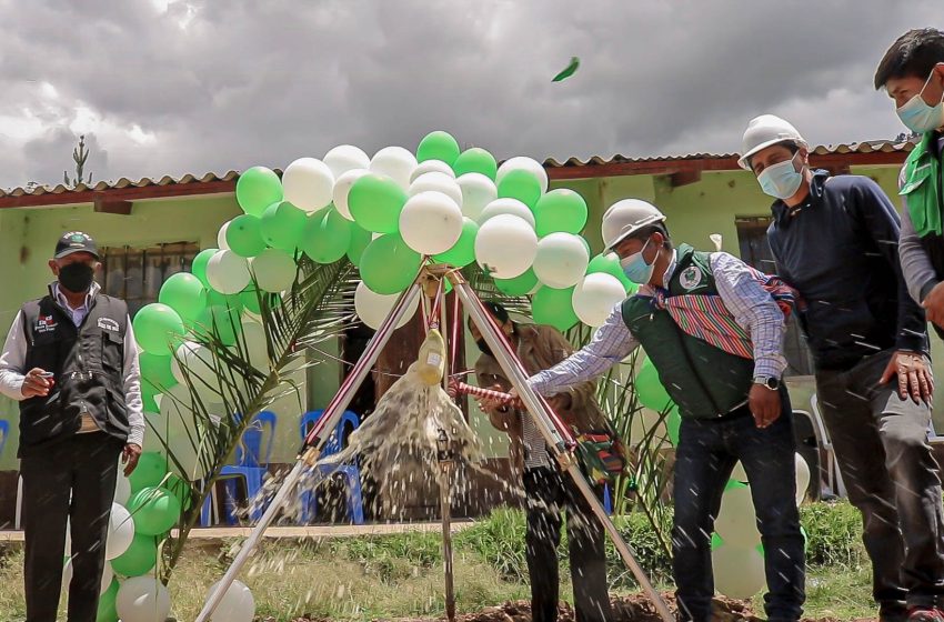  VRAEM: LA MUNICPALIDAD DISTRITAL DE LURICOCHA INICIO LA OBRA DE MEJORAMIENTO DEL SERVICIO DE AGUA CON SISTEMA DE RIEGO…!!