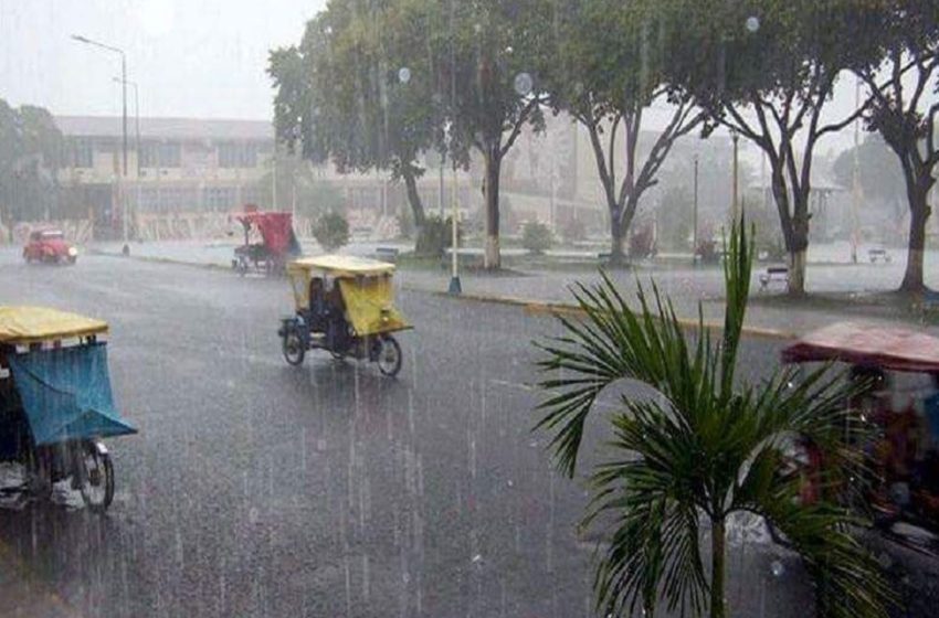  Indeci recomienda medidas de preparación ante lluvias intensas en la selva hoy.