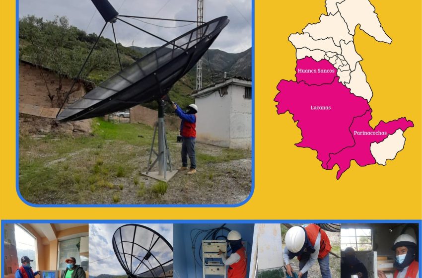  EL GOBIERNO REGIONAL DE AYACUCHO REALIZA UN ARDUO TRABAJO TECNOLÓGICO EN BENEFICIO A LAS LOCALIDADES Y PROVINCIAS MÁS ALEJADAS…!!