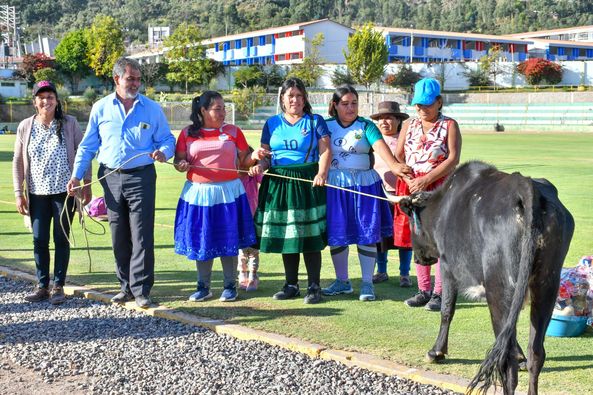  HUANTA: ALCALDE PROVINCIAL PREMIÓ CON TOROS, VACAS, OVEJAS, CANASTAS DE VÍVERES A LOS GANADORES DEL CAMPEONATO FUTSAL DAMAS POR EL DÍA DE LA MADRE…!!