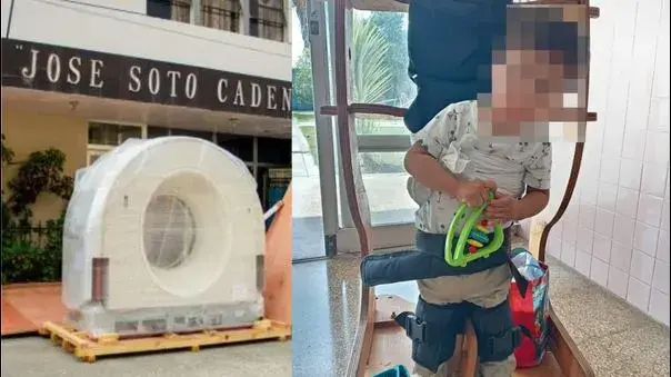 Niño con dificultades para caminar será atendido en el Instituto Nacional de Salud del Niño de Breña