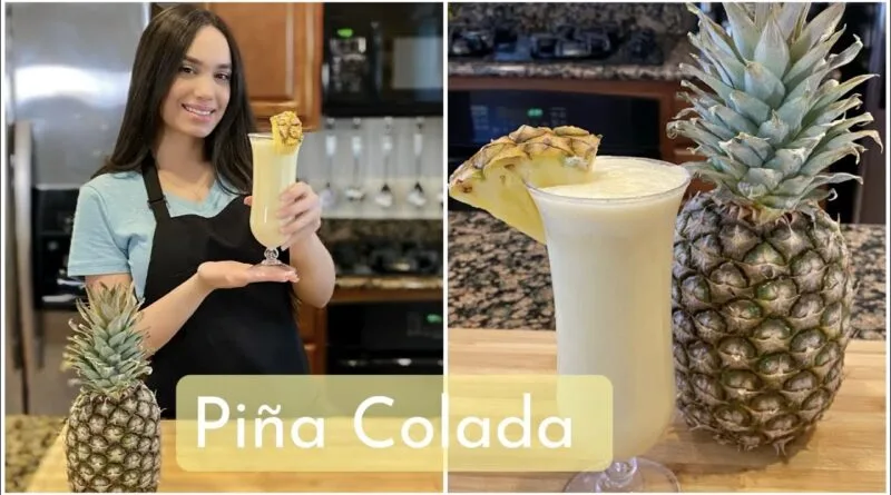RECETA DE PIÑA COLADA VIRGEN