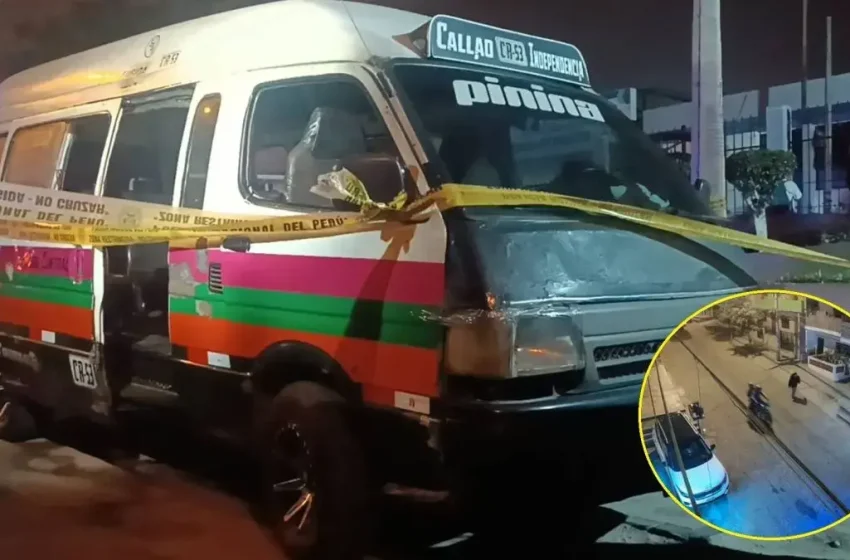  Niño de seis años murió en ataque a balazos contra combi de transporte público en Independencia