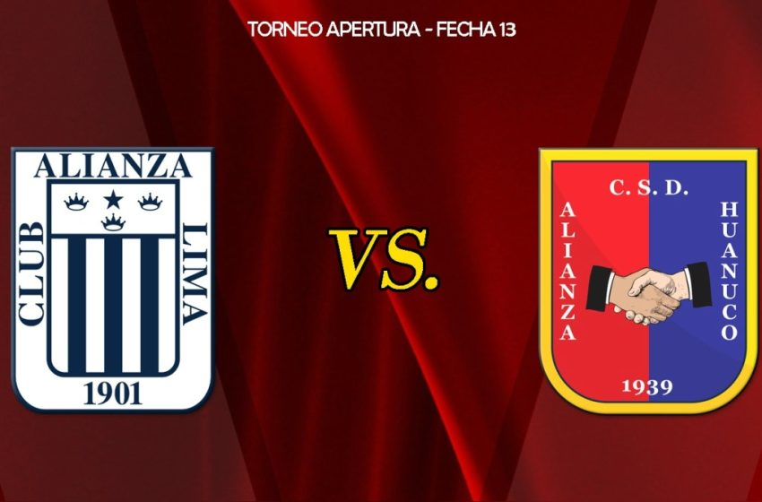  Hoy, Alianza Lima vs. Alianza Universidad: ¿a qué hora juegan y dónde ver la fecha 13 del Apertura por TV?